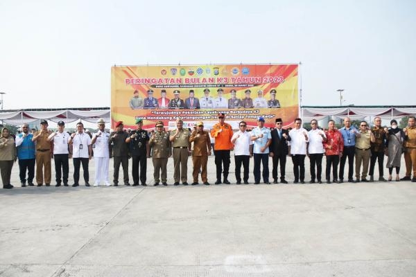  Peringatan Bulan K3 Nasional 2023 di Sumut, Semua Perusahaan Harus Bisa Tekan Angka Kecelakaan Kerja